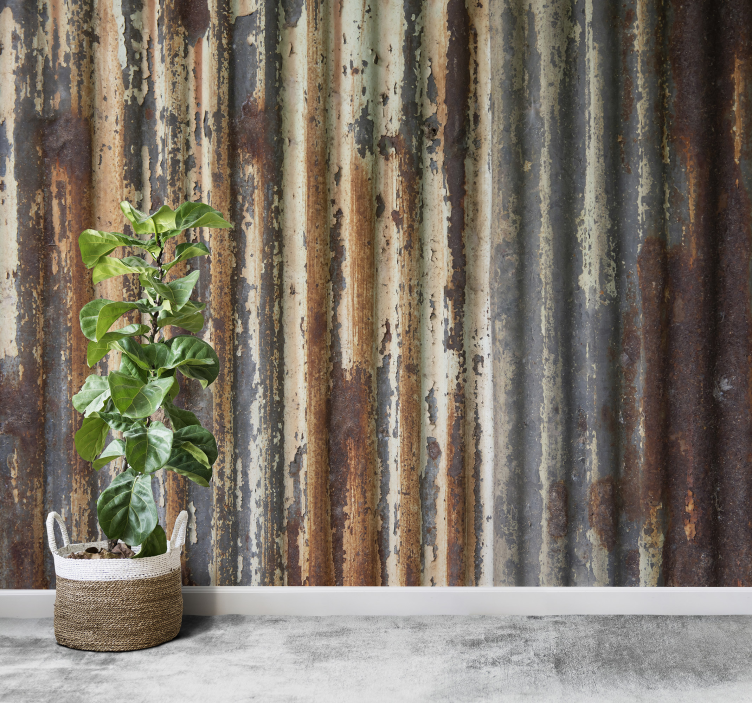 Stenski kovinski steni iz kovinskih listov - TenStickers