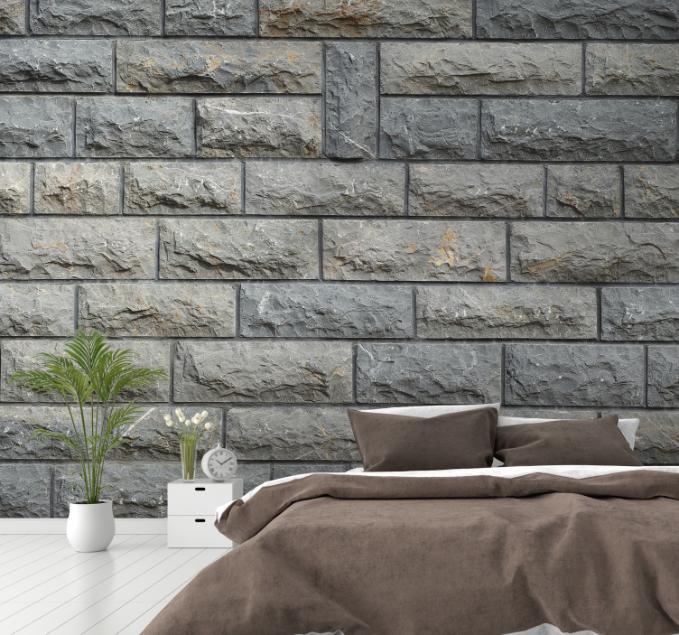 Textured stone design fototapete kamni - TenStickers