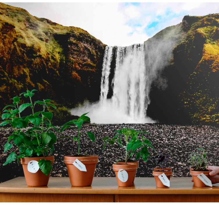 Veličasten prizor slapa Slap fototapeta - TenStickers