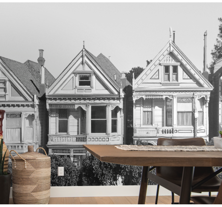 Viktorijanska hišna vrsta Fototapete mest in držav - TenStickers