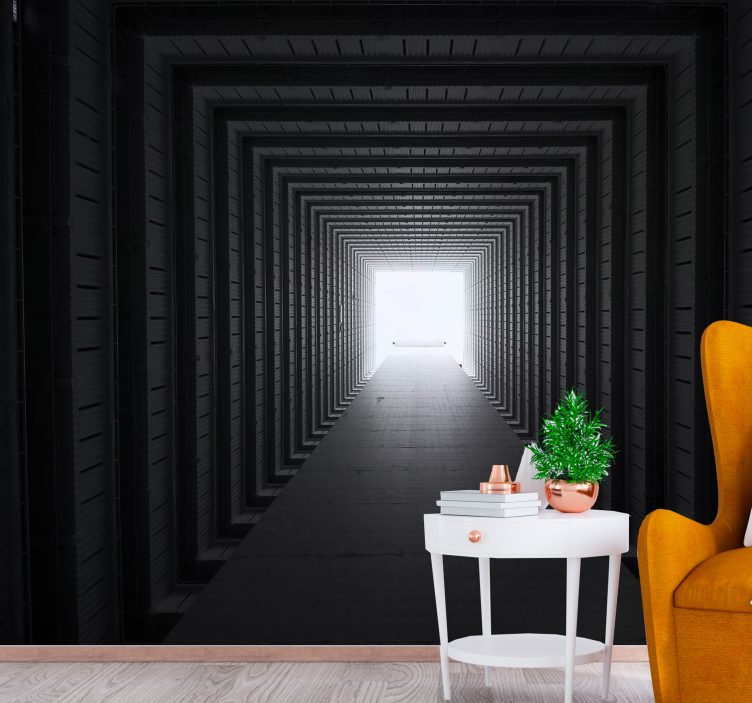 Stenska stena iz betonskega predora - TenStickers