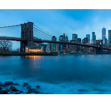 Stena s stena na manhattnu ogled new yorka - TenStickers
