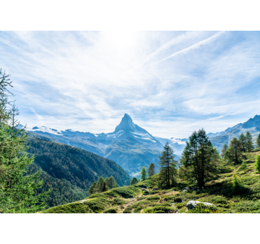 Matterhorn gorski fototapeta - TenStickers