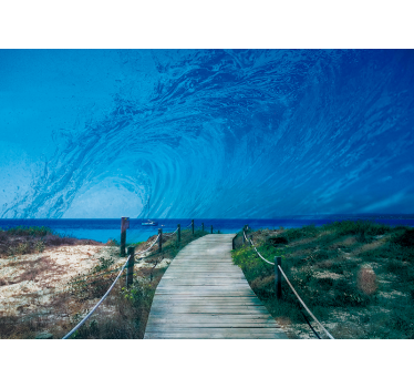 Pot oceanskih valov Fototapete z morjem - TenStickers