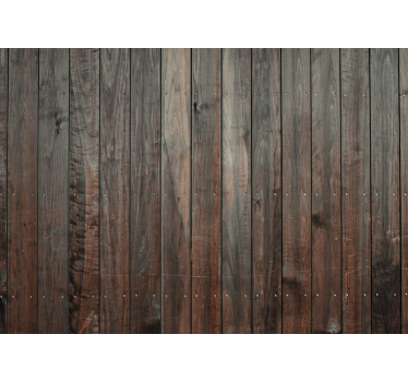 Rustic wood plank fototapete z lesnim učinkom - TenStickers
