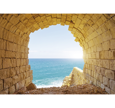 Seaside arch view stenske poslikave - TenStickers