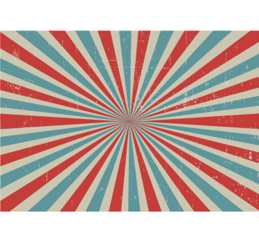 Radial color burst fototapete z graffiti motivi - TenStickers