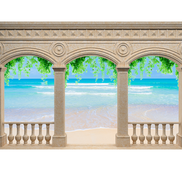 Coastal arch view stenske poslikave - TenStickers