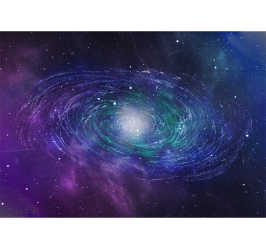 Galactic spin vesoljski fototapeti za vaš dom - TenStickers
