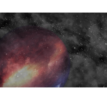 Celestial purple sphere vesoljski fototapeti - TenStickers