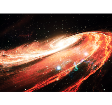 Galactic spiral swirl vesoljski fototapeti - TenStickers