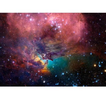 Cosmic nebula scene vesoljski fototapeti - TenStickers