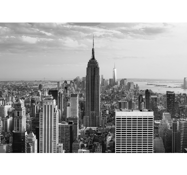 Empire state urban landscape fototapeta new york - TenStickers