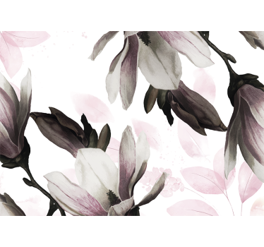 Elegant magnolia blooms fototapeta magnolija - TenStickers