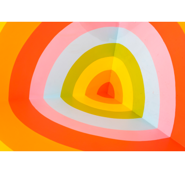 Vintage mural vzorca pop art - TenStickers