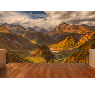 Regal mountain vista stenske poslikave - TenStickers