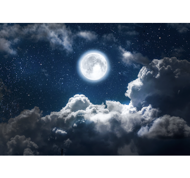 Lunar evening skies fototapete neba - TenStickers