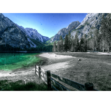 fototapetesive gorske in jezerske pokrajine - TenStickers