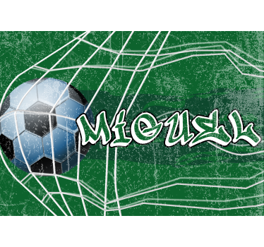 Grafit gol z imenom Fototapeta za najstniško sobo - TenStickers