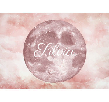 Luna z imenom Fototapete za otroško sobo - TenStickers
