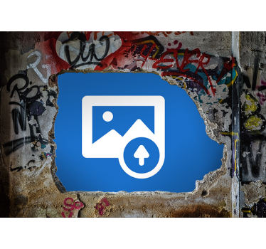 Personalizirani grafiti design mestni umetniški stenski mural - TenStickers