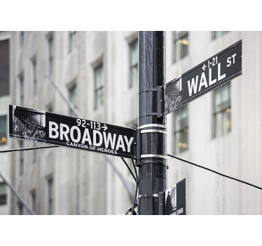 Broadway podpiši steno stena new york - TenStickers