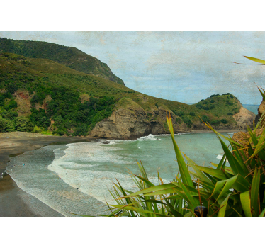 Coastal greenery view stenske poslikave - TenStickers