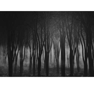 Megleni gozd fotostenska stena - TenStickers
