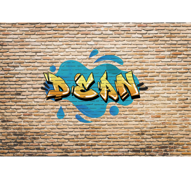 Personaliziran grafit slog Fototapete s graffiti motivi - TenStickers