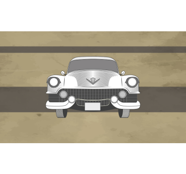 Razred 51 cadillac vintage fototapeta - TenStickers