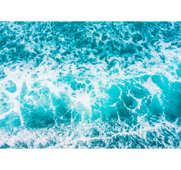 Couple embracing waves fototapete z morjem - TenStickers