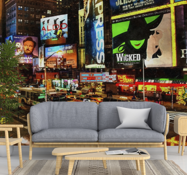 Briljantnost times square Fototapeta New York - TenStickers