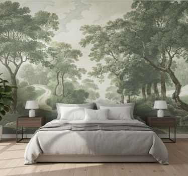 Classic timeless nature fototapeta gozd - TenStickers