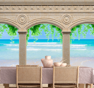 Coastal arch view stenske poslikave - TenStickers