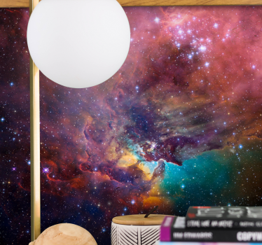 Cosmic nebula scene vesoljski fototapeti - TenStickers