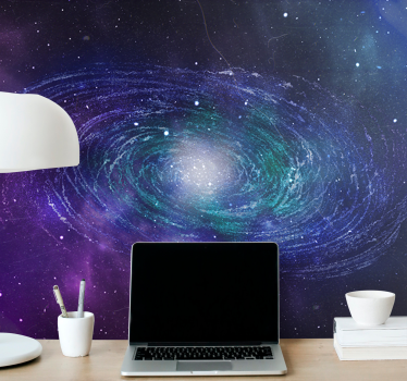 Galactic spin vesoljski fototapeti za vaš dom - TenStickers