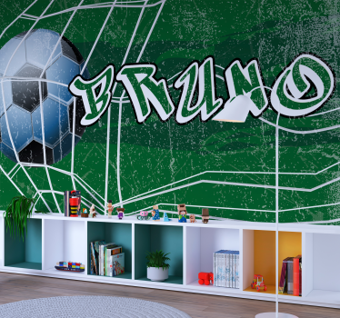 Grafit gol z imenom Fototapeta za najstniško sobo - TenStickers