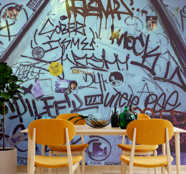 Grafiti oblikovanje sten slikanje fototapeta - TenStickers