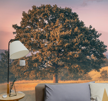Grand oak tree fototapete narava - TenStickers
