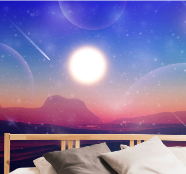 Heavenly dreamworld vesoljski fototapeti - TenStickers