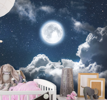 Lunar evening skies fototapete neba - TenStickers