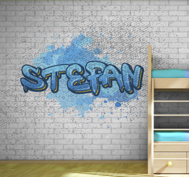 Modre grafite po meri - TenStickers
