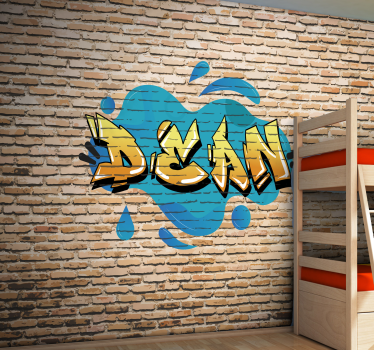 Personaliziran grafit slog Fototapete s graffiti motivi - TenStickers