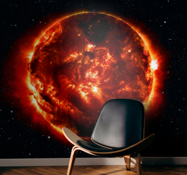 Solar explosion effect vesoljski fototapeti - TenStickers
