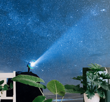 Starry sky exploration vesoljski fototapeti - TenStickers