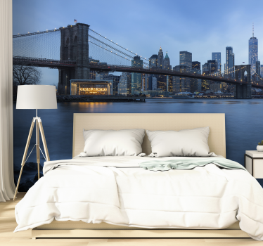 Stena s stena na manhattnu ogled new yorka - TenStickers