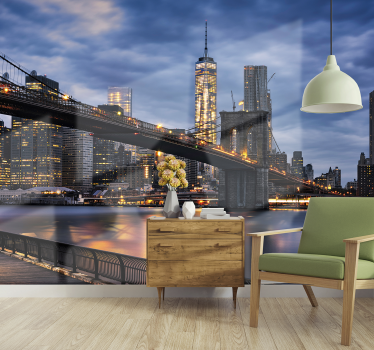 Stenske stene v okrožju new york - TenStickers