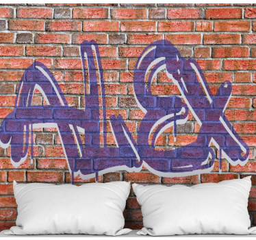 Umetnost imen za grafite Fototapete s graffiti motivi - TenStickers
