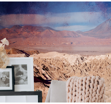 Valle de la luna atacama puščava fototapeta tapeta - TenStickers