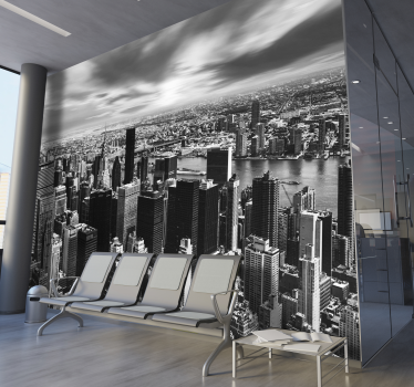 Vintage new york stenski mural - TenStickers